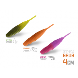 Delphin Umělá Gumová Nástraha B! StinxGRUB 4 cm 20 ks