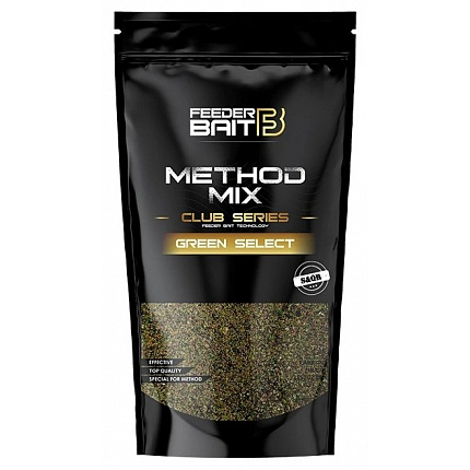 FeederBait Method Mix Club Series Green Select 800 g