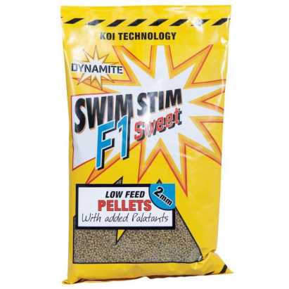 Dynamite Baits Pelety Swimstim - F1 sweet 1mm 900g