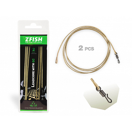 Zfish Montáž Leadcore QC 2 ks
