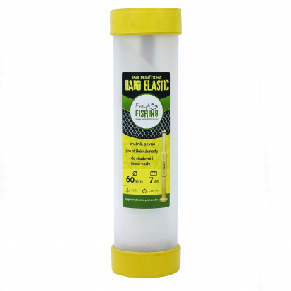 EasyFISHING 7m komplet - PVA punčocha ELASTIC HARD 60mm EasyFISHING 7m komplet - PVA punčocha ELASTIC HARD 60mm