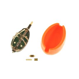 FEEDERS+MOLD+QUICK CONNECT RELEASE BEADS - Jaxon method feeder krmíka sestava 2ks krmítko, 1 forma a 5 konektorů