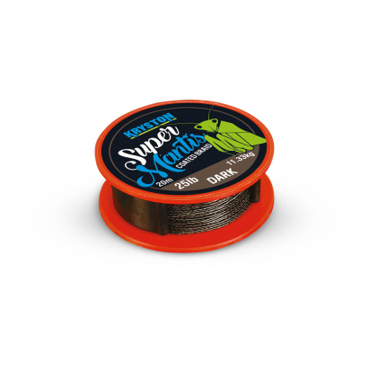 Kryston potahované šňůrky - Super Mantis Green 25lb 20m