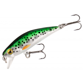 Mikado Wobler Twist 42mm/2.8g/rainbow Trout Potápivý 1 Ks