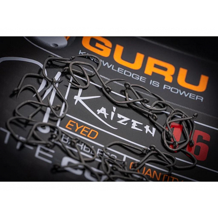 Guru Háček Kaizen Eyed Hook Barbless 10 ks