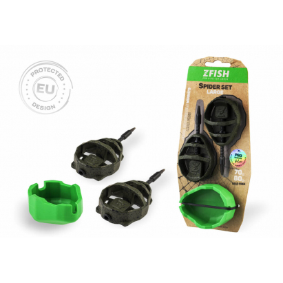 ZFISH Sada Method Feeder Spider Large Set 90,100g + Formička