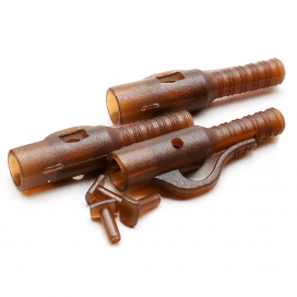 Taska závěsky, krytky - Závěska na zátěž hnědá 12ks