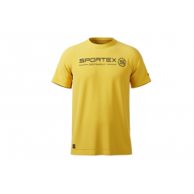 Sportex rybářské tričko T-Shirt žluté s logem 