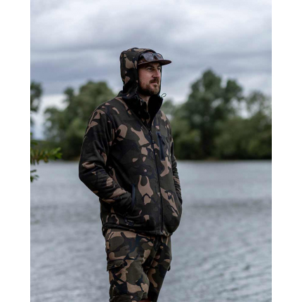 Fox Mikina Camo Full Zip Prem Sherpa 310 Hoodie
