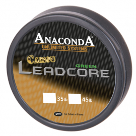Anaconda Šňůrka Camou Leadcore Green 35lb 10m