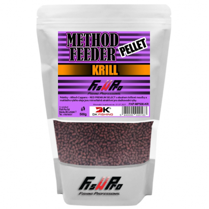 Fish Pro pelety Method Feeder krill 500g