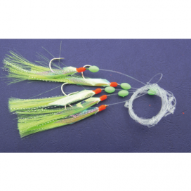 Mistrall systém pro lov makrel 0,60mm velikost háčku 3/0 zelená