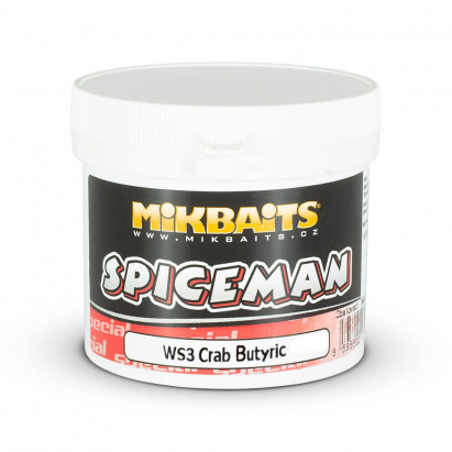 Mikbaits Těsto Spiceman WS3 Crab Butyric 200g Mikbaits Těsto Spiceman WS3 Crab Butyric 200g