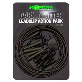 Korda Montáže Lead Clip Action Pack Weed 3ks