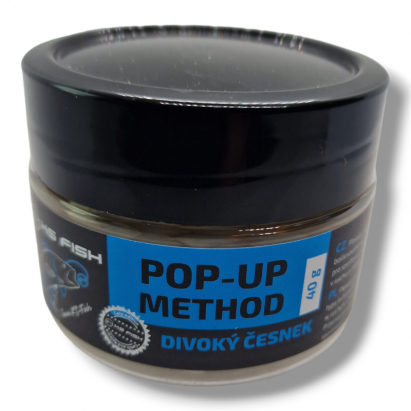 KS Fish Boilie Pop-up method 40g 10mm Divoký česnek