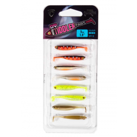 Fox Rage Micro Tiddler Fast Mixed Colour Lure Pack