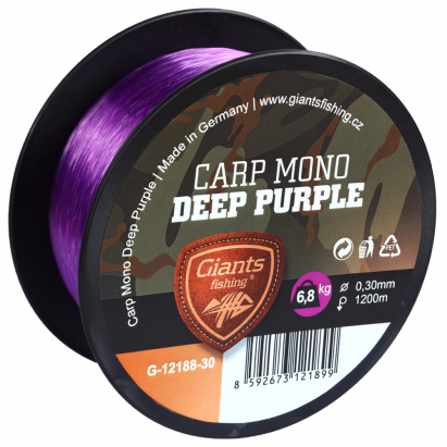 Giants fishing Vlasec Carp Mono Deep Purple|1200m/0,28mm Giants fishing Vlasec Carp Mono Deep Purple|1200m/0,28mm