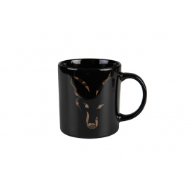 Fox Hrnek Black And Camo Head Ceramic Mug 350ml