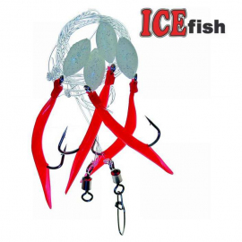 ICE fish Trubička A  návazec 5/0 160cm