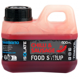 Shimano Booster Isolate Food Syrup Attractant Chilli Sausage 500 ml