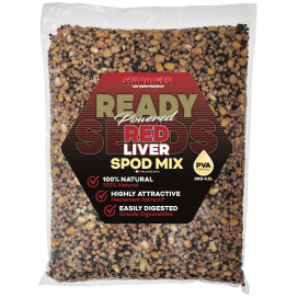 Starbaits Partikl Ready Seeds Spod Mix Red Liver 3kg