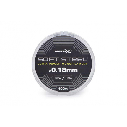 Matrix Vlasec Soft Steel Ultra Power Monofilament 100 m