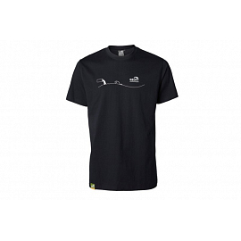 Tričko Geoff Anderson Organic Tee pollution black 