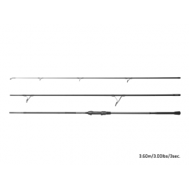 Delphin Prut CorsaBLACK NERO 3,6 m 3 lb 3-díl