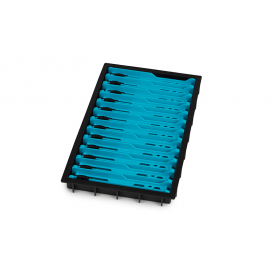 Matrix Shallow Drawer Winder Tray 130mm - Light Blue