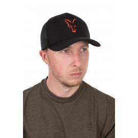 Fox Kšiltovka Collection Trucker Cap Black Orange