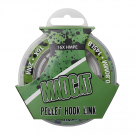 Madcat Šňůra Pellet Hook Link Brown16x 20m 0,80mm 65kg