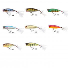 Sakura vobler Pop´N Dog 55F 55mm/7,7g|100 (Stripped Shad) Sakura vobler Pop´N Dog 55F 55mm/7,7g|100 (Stripped Shad)