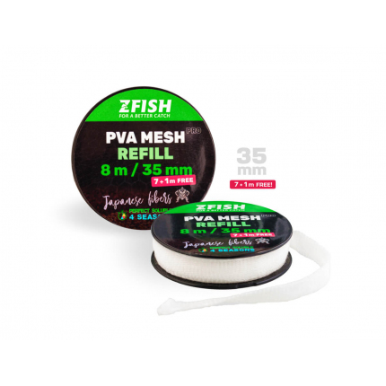 Zfish Punčocha PVA PRO Refill 35 mm 7 + 1  m Zdarma!