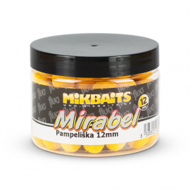 Mikbaits Mirabel Fluo boilie 150ml - Pampeliška 12mm