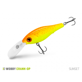 Delphin Wobler WOBBY CRANK-DP Sunset 7 cm 12 g