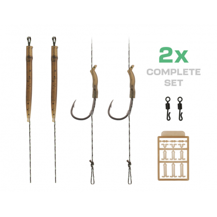 Zfish Návazec Wide Gape Carp Rig 20 cm