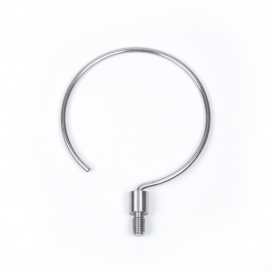 Garda klipy, hrazdy, uši - Vodící vidlička Line Guard nerezová dolů, do strany