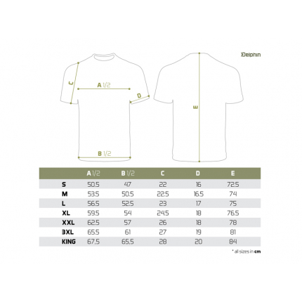 Delphin Tričko Logos