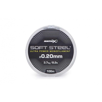 Matrix Vlasec Soft Steel Ultra Power Monofilament 100 m