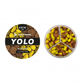 BaitNow Wafters Method Feeder Yolo Yellow & Bronze Coarse & Corn Vel. 6/8/10 24g 1 Ks BaitNow Wafters Method Feeder Yolo Yellow & Bronze Coarse & Corn Vel. 6/8/10 24g 1 Ks