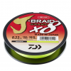 Daiwa Šňůra J Braid Grand X8 fluo zelená Průměr: 0,06mm