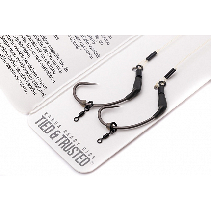 Korda Návazec Spinner Rig Spinner Barbless 25 lb 2 ks