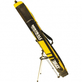 Mistrall pouzdro na pruty se stojanem dvoukomorové 150cm žluté