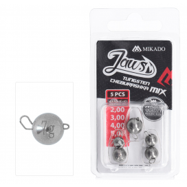 Mikado Čeburaška Wolfram Jaws Sada (2g/3g/4g/5g/7g) 5 Ks