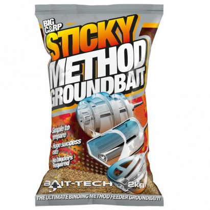 Bait-Tech krmítková směs Sticky Method 2 kg Bait-Tech krmítková směs Sticky Method 2 kg