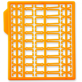 Anaconda zarážky Hair Extented Bait Stops oranžová 126ks Anaconda zarážky Hair Extented Bait Stops oranžová 126ks