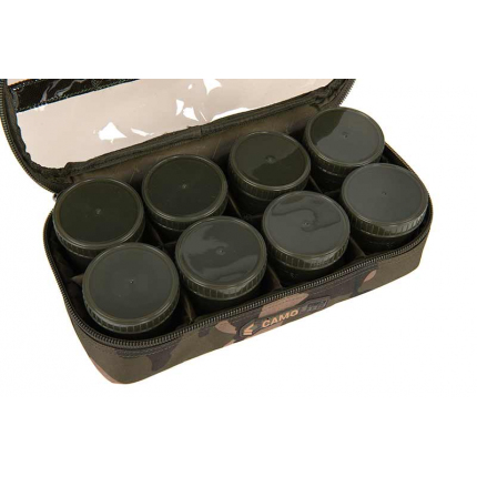 Fox Pouzdro Camolite 12 Pot Hookbait Case