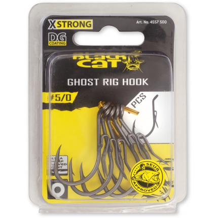 Black Cat Háček Ghost Rig DG Coating 5 ks
