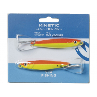 Kinetic Pilkr Cool Herring 2ks Orange/yellow