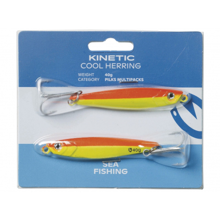 Kinetic Pilkr Cool Herring 2ks Orange/yellow